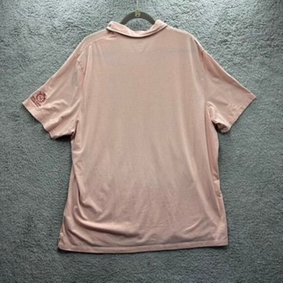 Vineyard Vines Men's 2XL Boca Raton Resort & Club Logo Pink Polo Golf Comfort - Picture 9 of 10